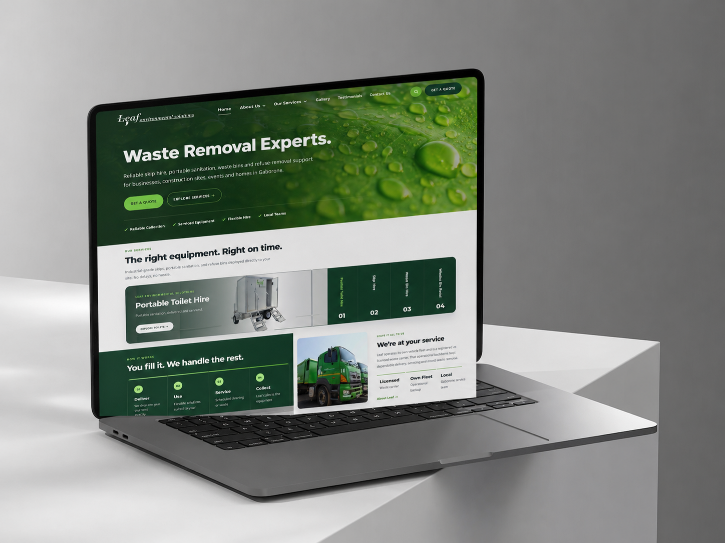 Leaf Environmental Solutions project view 2